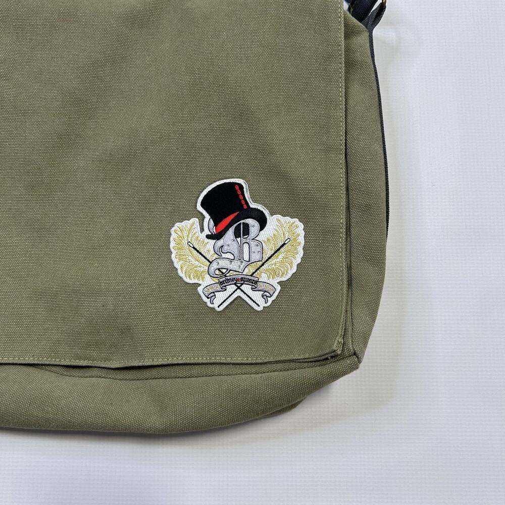 Britney Spears Canvas Messenger Bag Crossbody Music Band Patch Shoulder - Picture 12 of 12